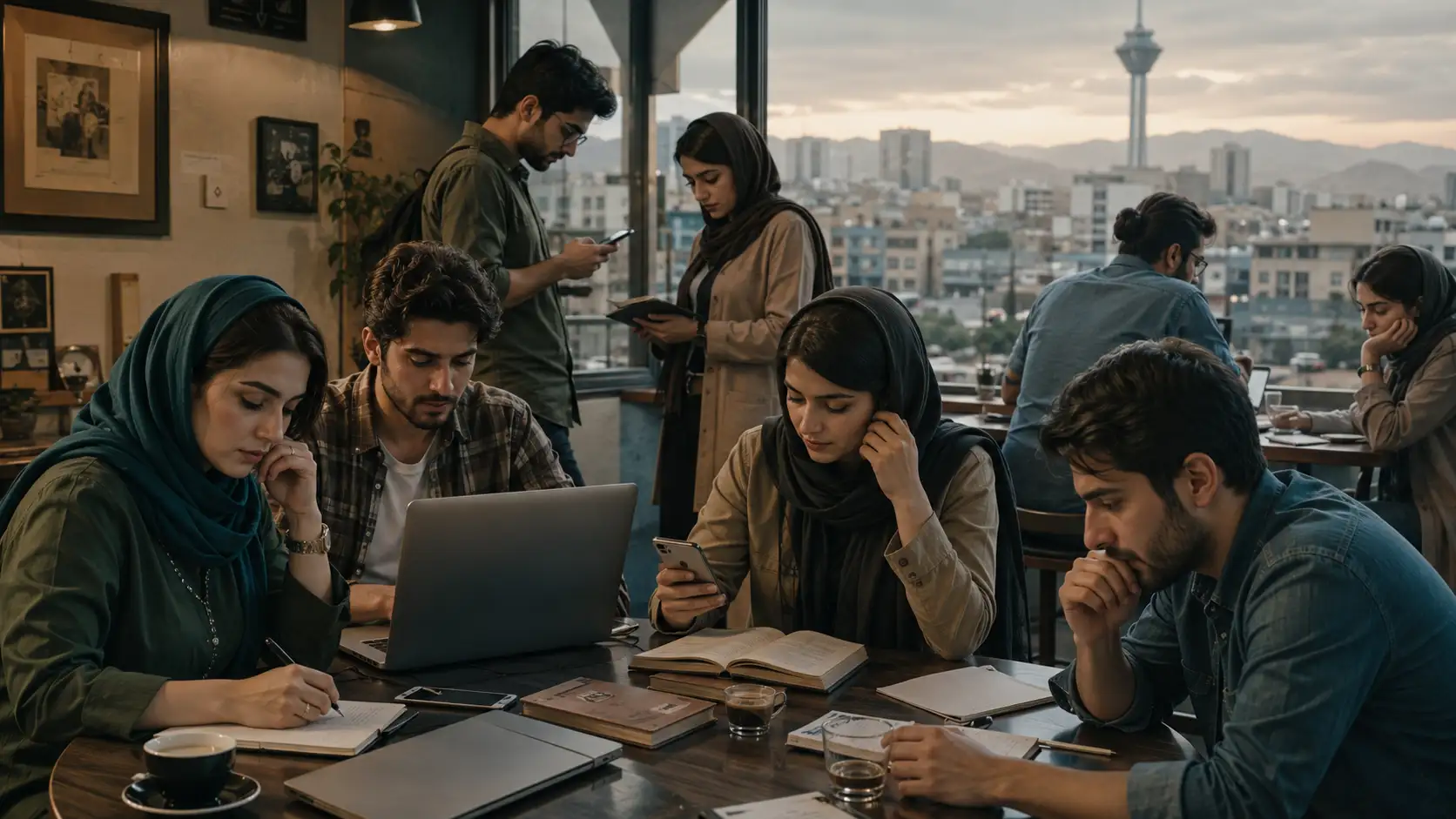 تصویرسازی نسل هزاره در ایران با موبایل، اینترنت، تحصیل و سبک زندگی شهری